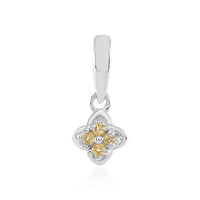 Citrine Silver Pendant