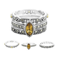 Citrine Silver Ring