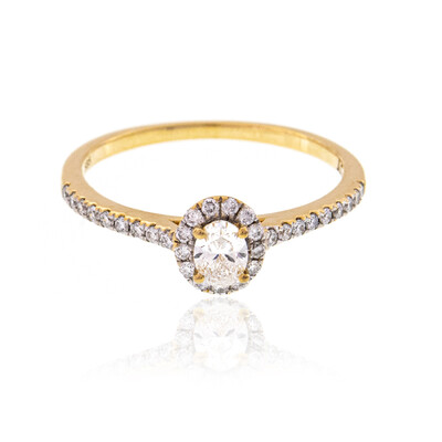 14K SI2 (H) Diamond Gold Ring