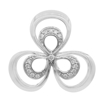 9K SI1 (H) Diamond Gold Pendant (Annette)