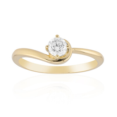 9K SI1 (G) Diamond Gold Ring (Annette)