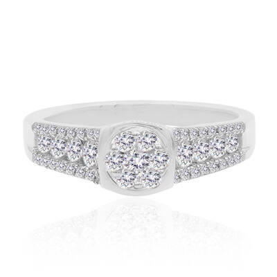 9K SI1 (G) Diamond Gold Ring (Annette)
