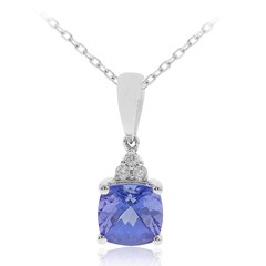 18K AAA Tanzanite Gold Necklace (CIRARI)
