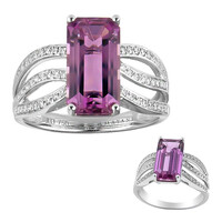 18K Pink Diaspore Gold Ring (AMAYANI)