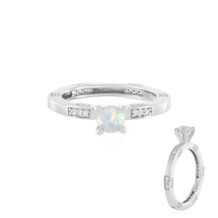Welo Opal Silver Ring