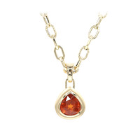 14K Spessartite Gold Necklace (CIRARI)