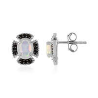 Welo Opal Silver Earrings