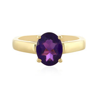 Zambian Amethyst Silver Ring
