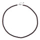 Rajasthan Rhodolite Silver Necklace