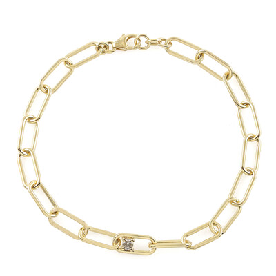 VS1 Champagne Diamond Silver Bracelet