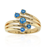 9K Hauynite Gold Ring