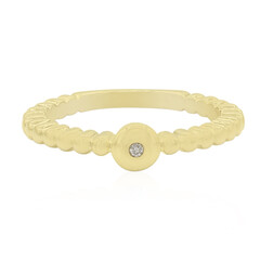 I1 (G) Diamond Silver Ring