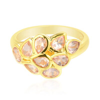 Rose Quartz Silver Ring