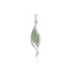 Tanzanian Tsavorite Silver Pendant