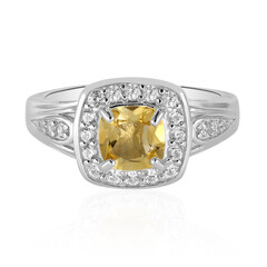 Citrine Silver Ring