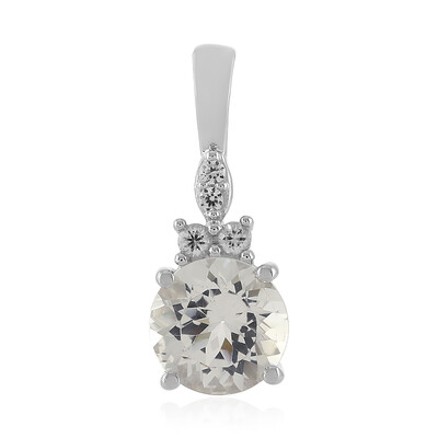 Danburite Silver Pendant