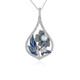 White Freshwater Pearl Silver Necklace (Adela Silber)