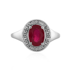Madagascar Ruby Silver Ring