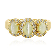Cat´s Eye Chrysoberyl Silver Ring