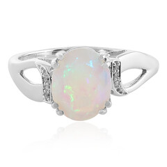 Welo Opal Silver Ring