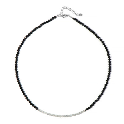 Black Onyx Silver Necklace