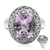 Amethyst Silver Ring