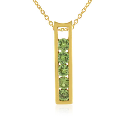 Demantoid Silver Necklace