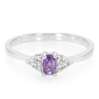 Uruguayan Amethyst Silver Ring