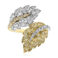 18K SI2 Yellow Diamond Gold Ring (CIRARI)