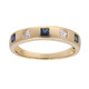 14K Ceylon Blue Sapphire Gold Ring (CIRARI)