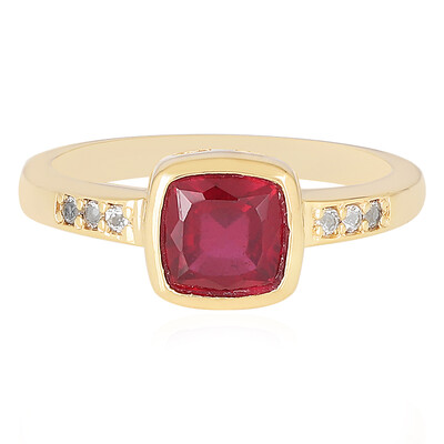 Madagascar Ruby Silver Ring