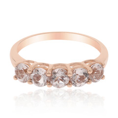 10K AAA Morganite Gold Ring