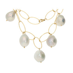 White Freshwater Pearl Necklace