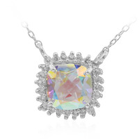 Moonlight Topaz Silver Necklace