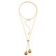 Sunrise Baltic Amber Silver Necklace (dagen)