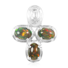 Mezezo Opal Silver Pendant