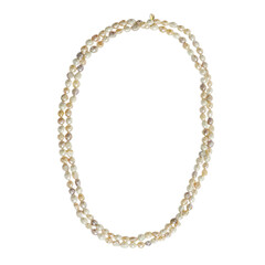 Freshwater pearl Silver Necklace (TPC)