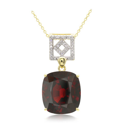 18K Spessartite Gold Necklace (AMAYANI)