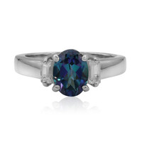 Neptune Topaz Silver Ring