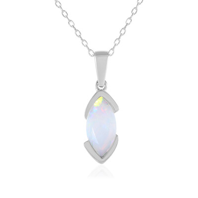 Welo Opal Silver Necklace