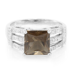 Quartz Silver Ring