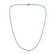 Sky Blue Topaz Silver Necklace