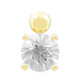 9K Zircon Gold Pendant (de Melo)
