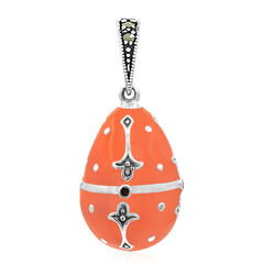 Marcasite Silver Pendant
