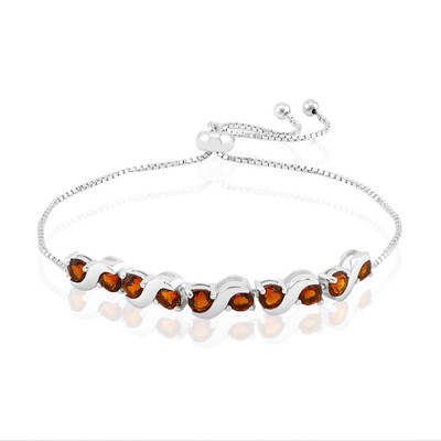 Madeira Citrine Silver Bracelet