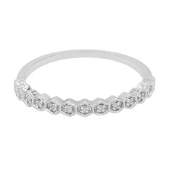 14K SI1 (G) Diamond Gold Ring