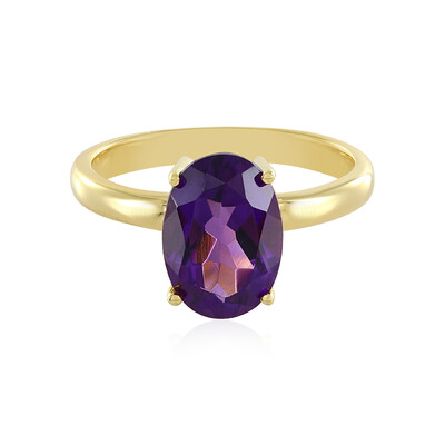 Amethyst Silver Ring