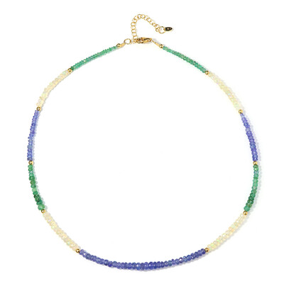 Tanzanite Silver Necklace