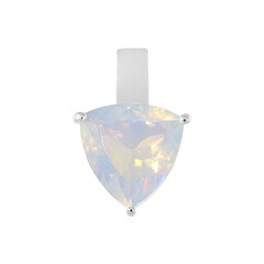 Welo Opal Silver Pendant