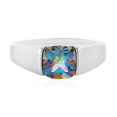 Morning Dew Topaz Silver Ring